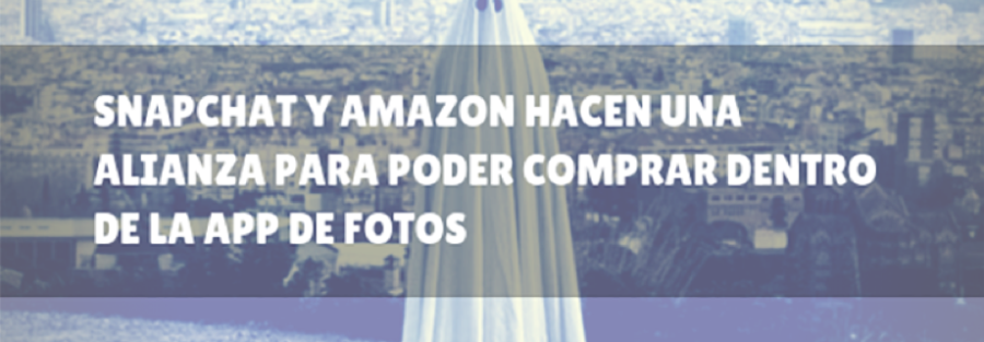 Alianza amazon snapchat