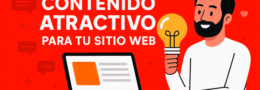 Cómo crear contenido atractivo para tu sitio web en 5 pasos sencillos